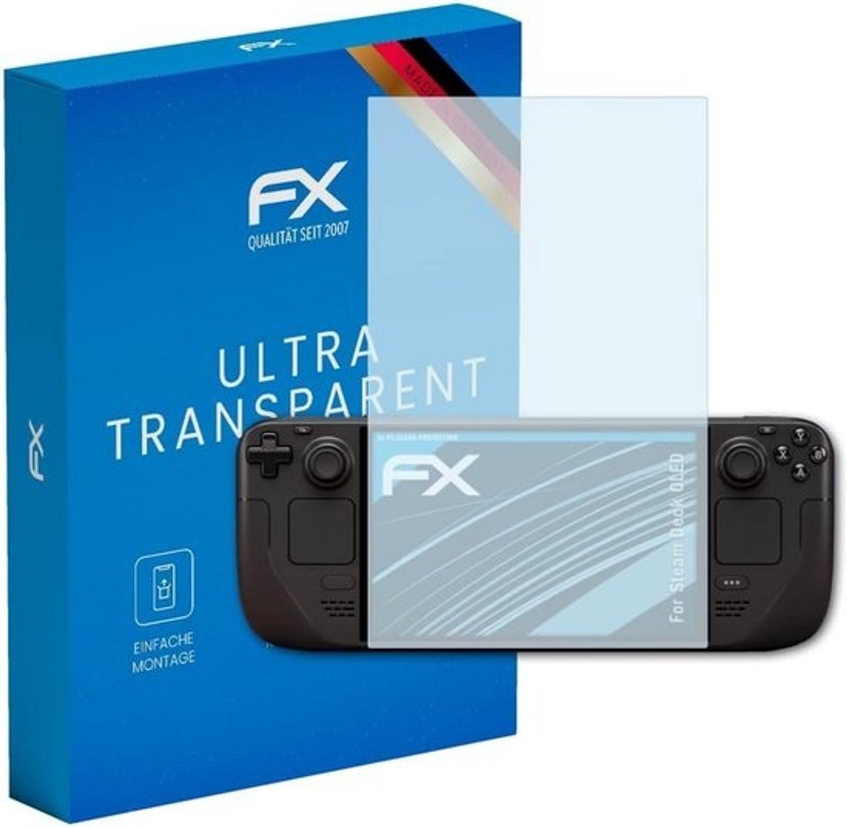 3x Screenprotector voor Steam Deck OLED - Ultra Helder & Krasbestendig Displayfolie
