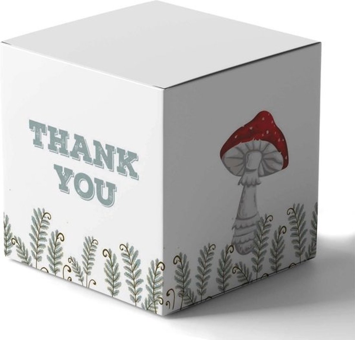 20x Kleine Kubus Geschenkdozen Voor Feestjes - Mini Cadeaudoosjes 5x5x5 cm voor Baby Shower, Geboorte of Bedankjes