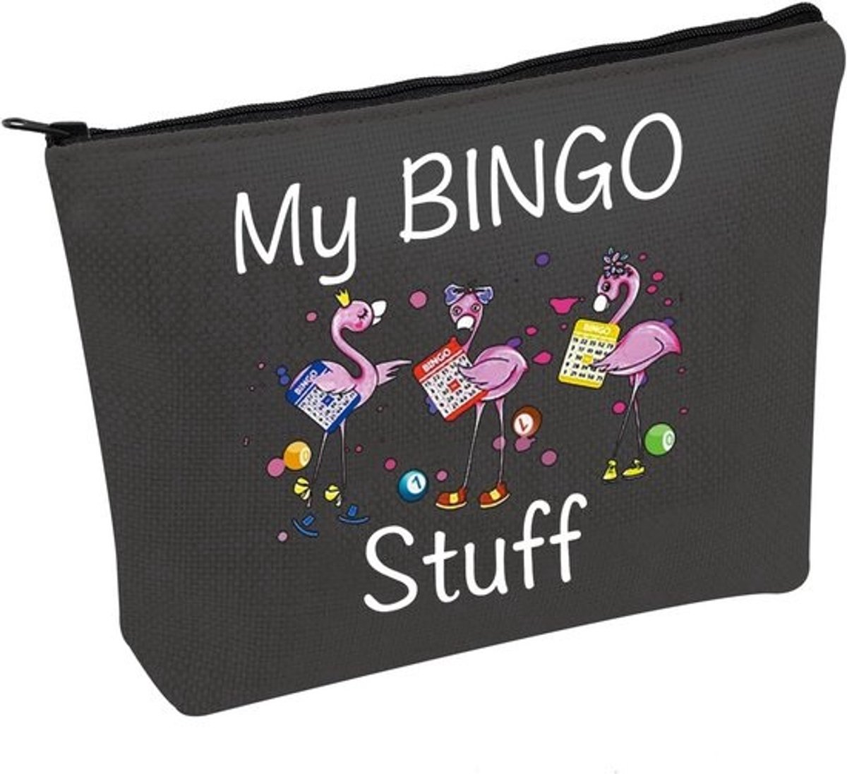 Grappige Bingo Lover Make-up Tas voor Bingo Spelers - Perfect Cadeau voor Bingofans