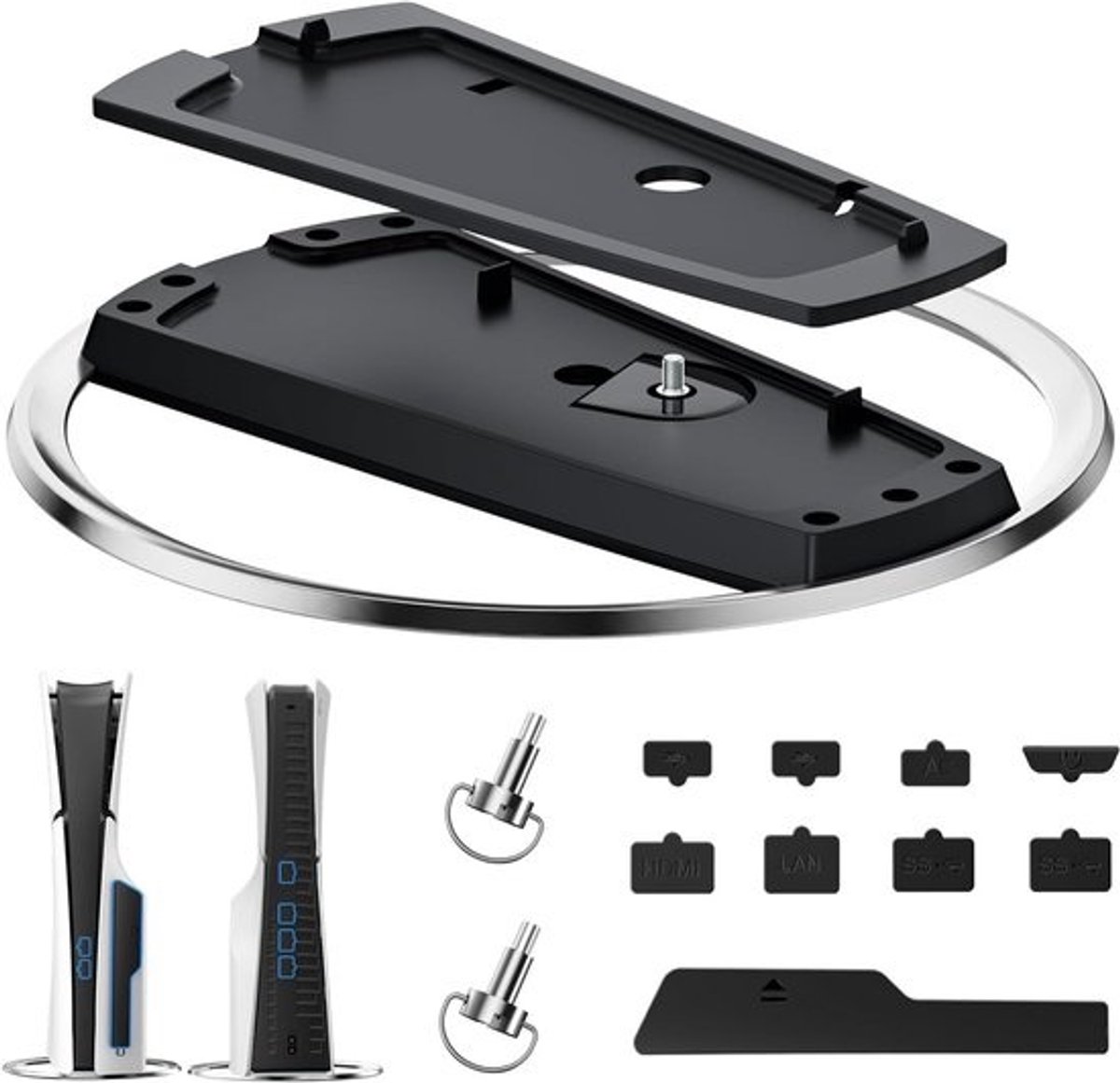 Spelconsole met Verticale Standaard voor Next-Gen Gaming