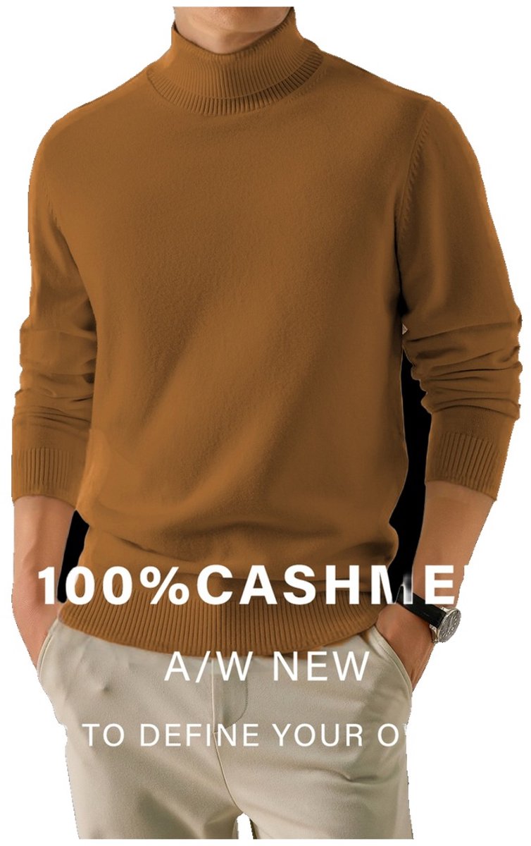Currero Cashmere Sweater Heren Sweaters Sweatshirt Hoodie Warme Trui Pullover Jumper Crewneck Vest Gouden Bloemen