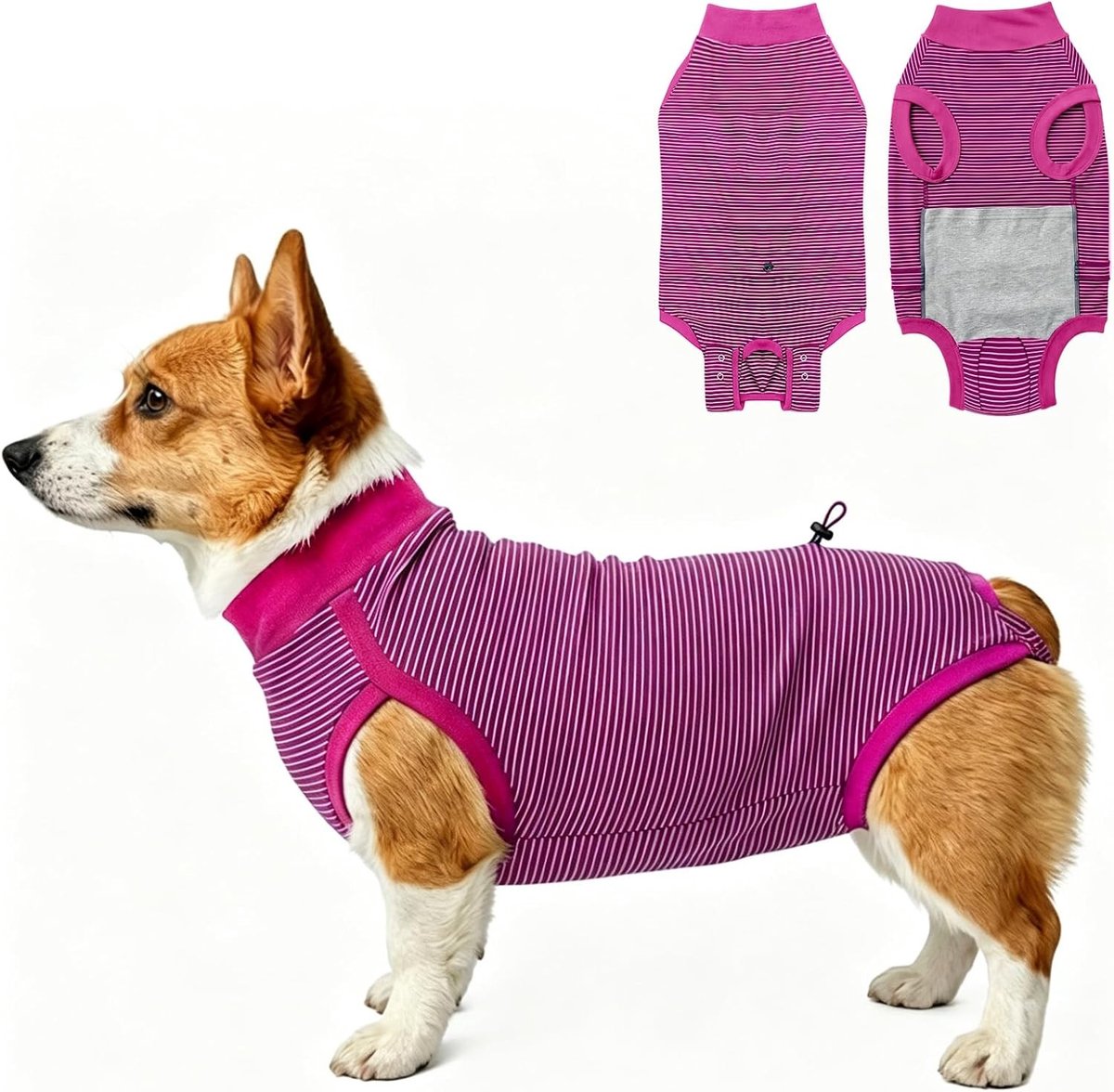 Hernieuwbare Herstelpak voor Honden - Alternatief voor Halsband na Operatie, Anti-Likken en Comfortabel voor Dieren