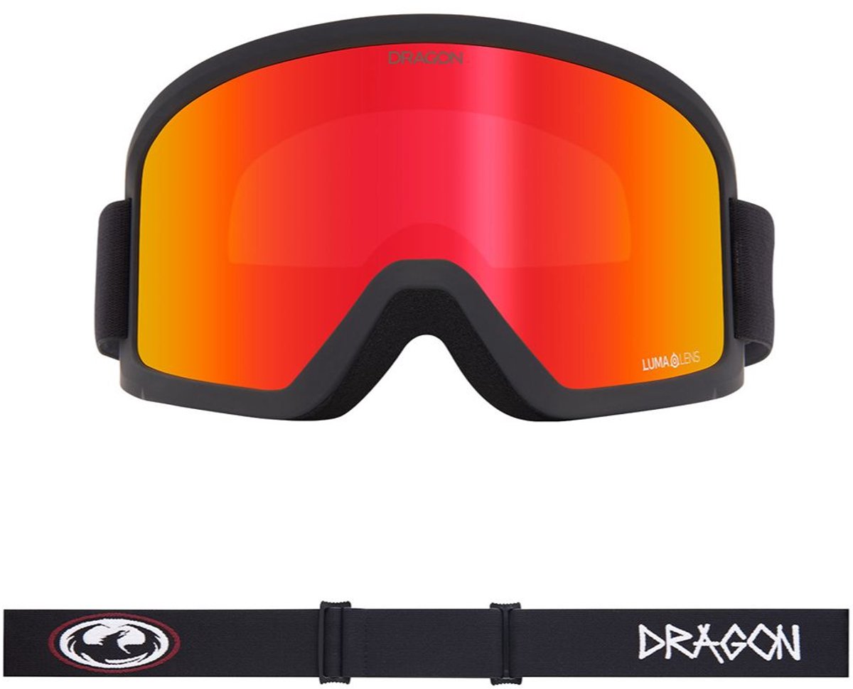 Dragon Alliance DX3 L OTG Skibril - Old Skool/Red Ionized