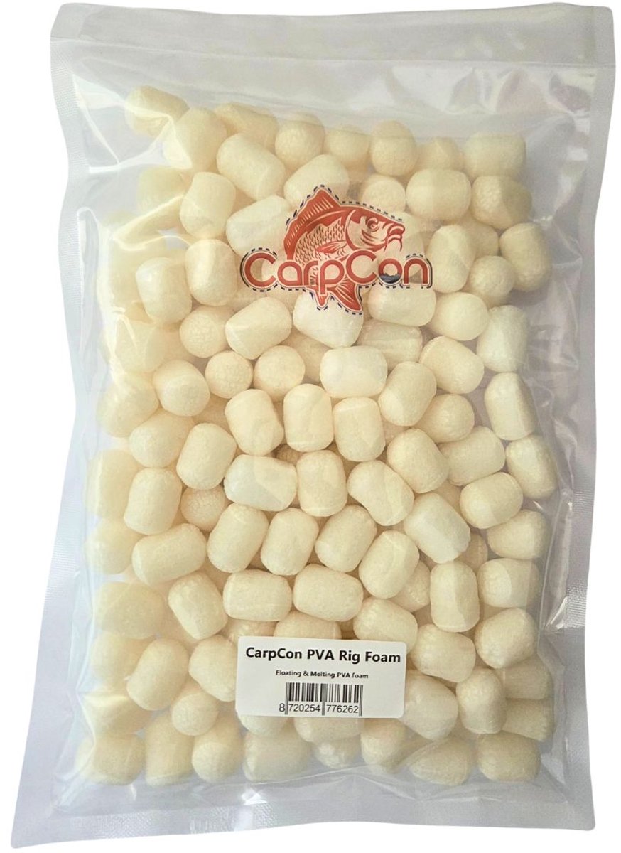 CC PVA Rig Foam - PVA Foam voor Karper Vissen - +-150 stuks - Voor beschermen haakpunt karper onderlijn