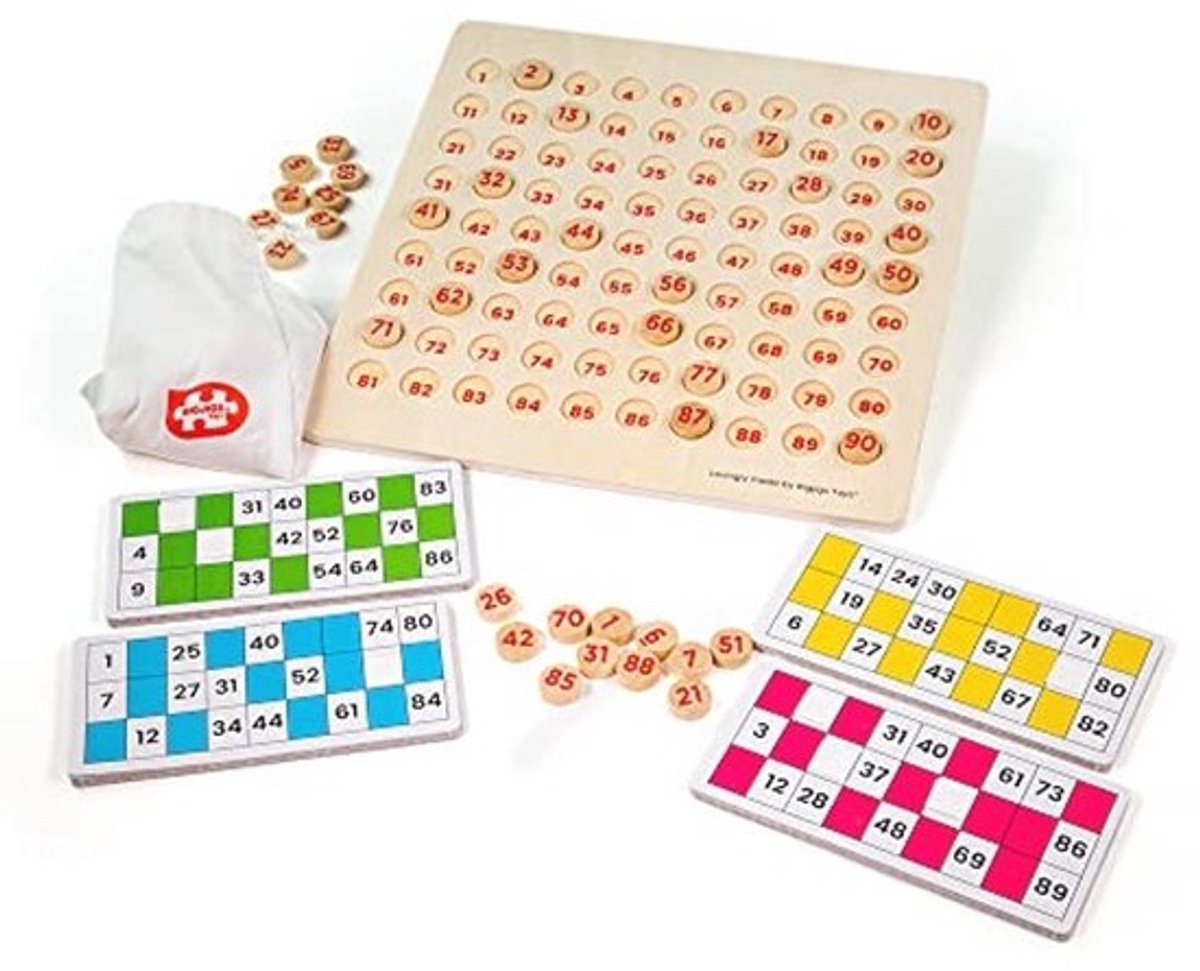Traditioneel Bingo Spel voor Kinderen - Vermaak en Leerzaamheid in Één