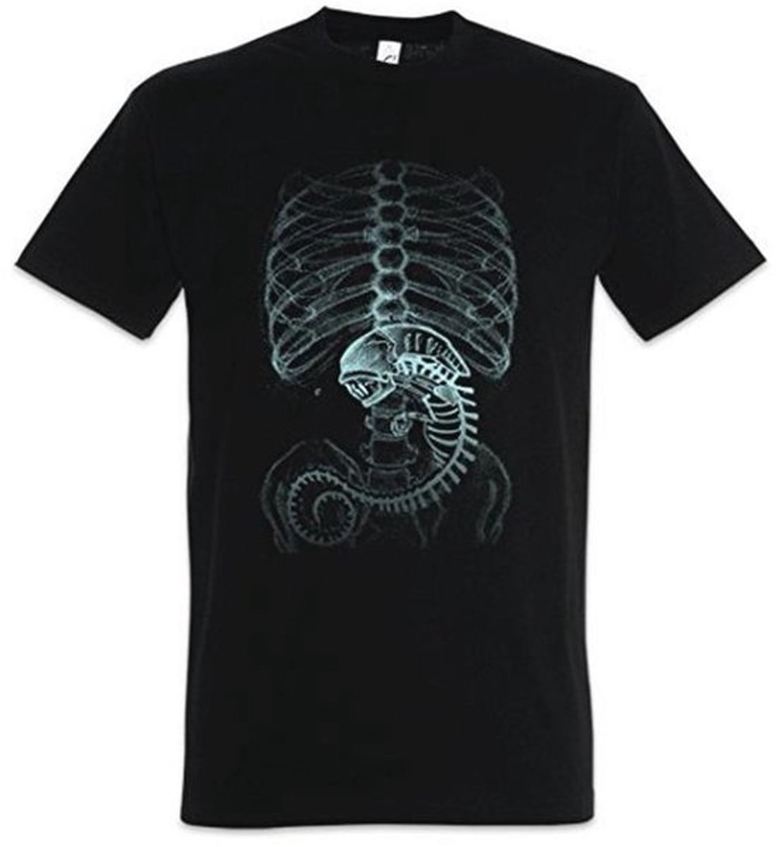Xenomorph Alien Heren T-Shirt met Fotorealistische Print