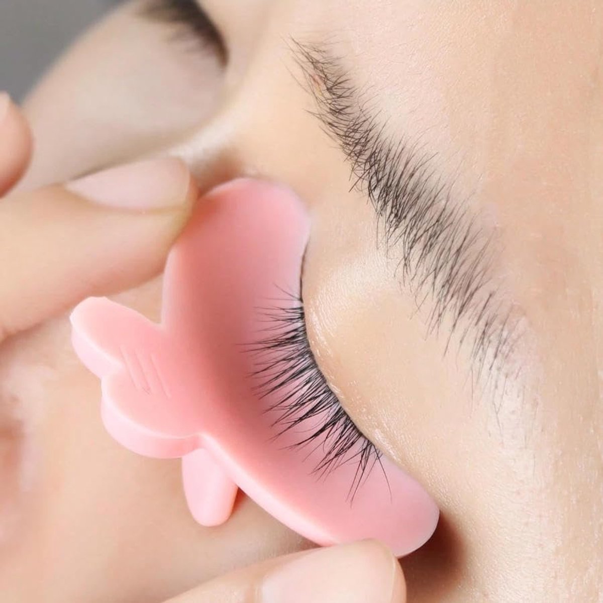 SnelShoppen - Herbruikbare Wimperkruller met Silicone Pads, Antislip, Anti-Shedding, Geschikt voor Wimper-tint en Professioneel Gebruik, 1 Stuk