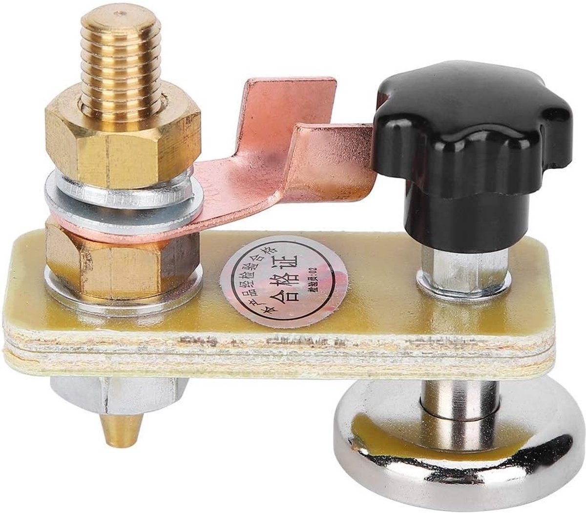 Magnetische Laskop voor Aardverbinding, Soldering Tool met Enkel Hoofd, Lasmagneten en Isolatieplaat van 0,2 Inch Dikte