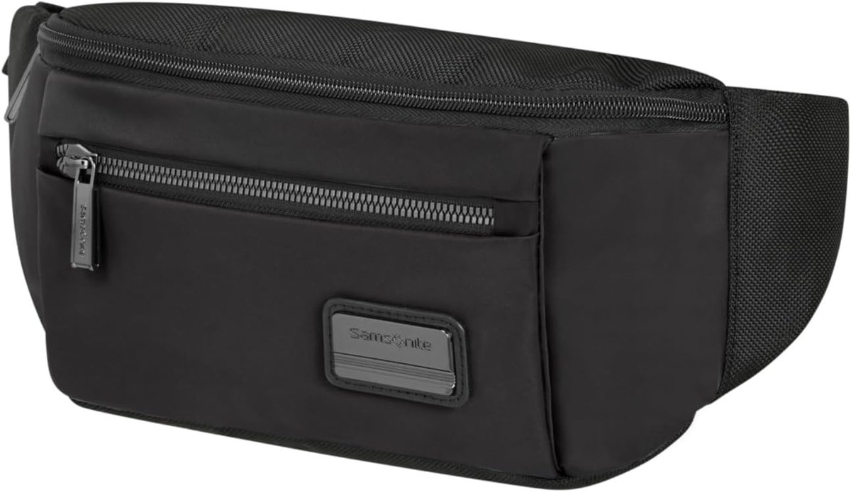 Thijox - Heuptas 39 cm - Urban Heuptas Zwart - 3,5 L - Ideaal voor Reizen, Avontuur en Dagelijks Gebruik - Verbeterde Organisatie & Technische Eigensc
