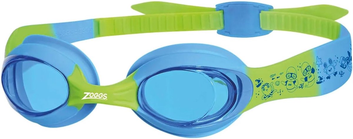 Thijox - Zoggs Zwembril voor Buiten, UV-Bescherming, Anti-Fog, Verstelbare Band, Geschikt voor Open Water en Zwembaden, Perfect voor Volwassenen en Ki