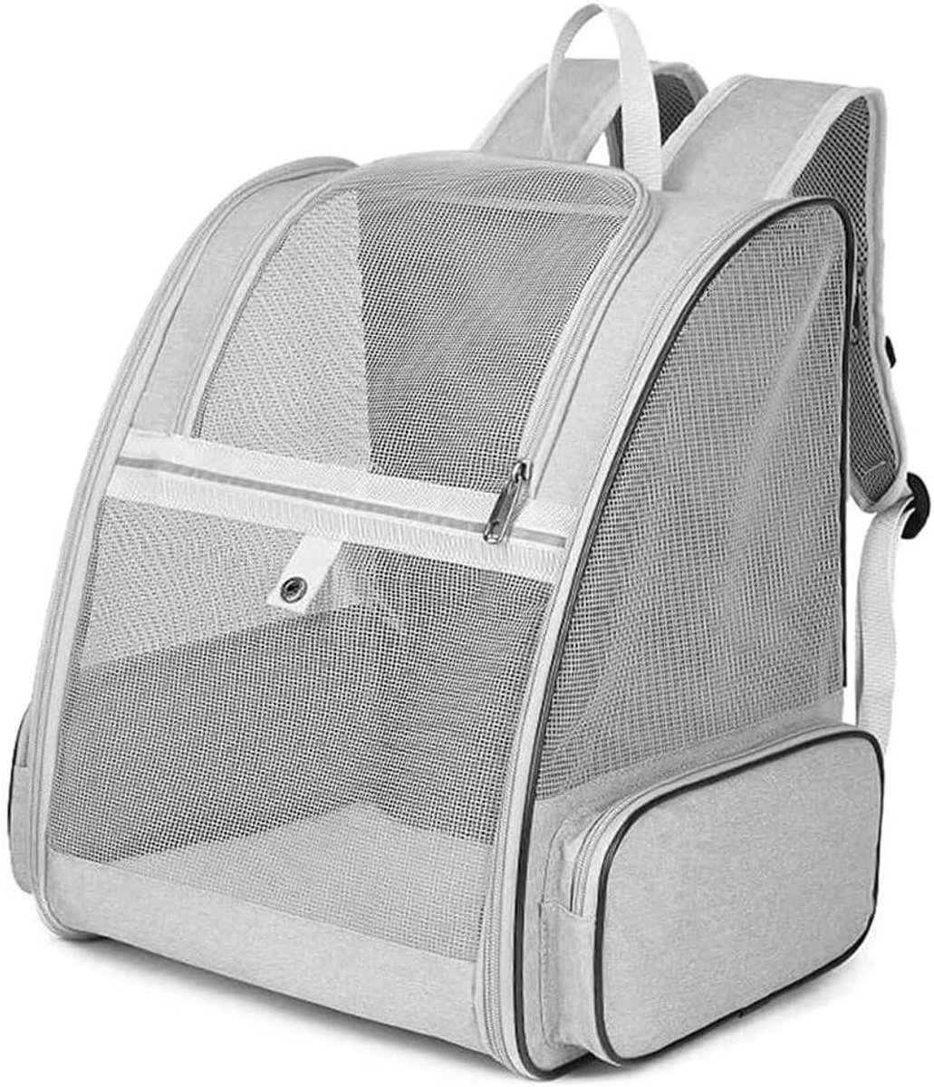 Huisdier Rugzak - Draagtas - Reizen met huisdier - Ademend ontwerp - Tot 5 kg - Grijs