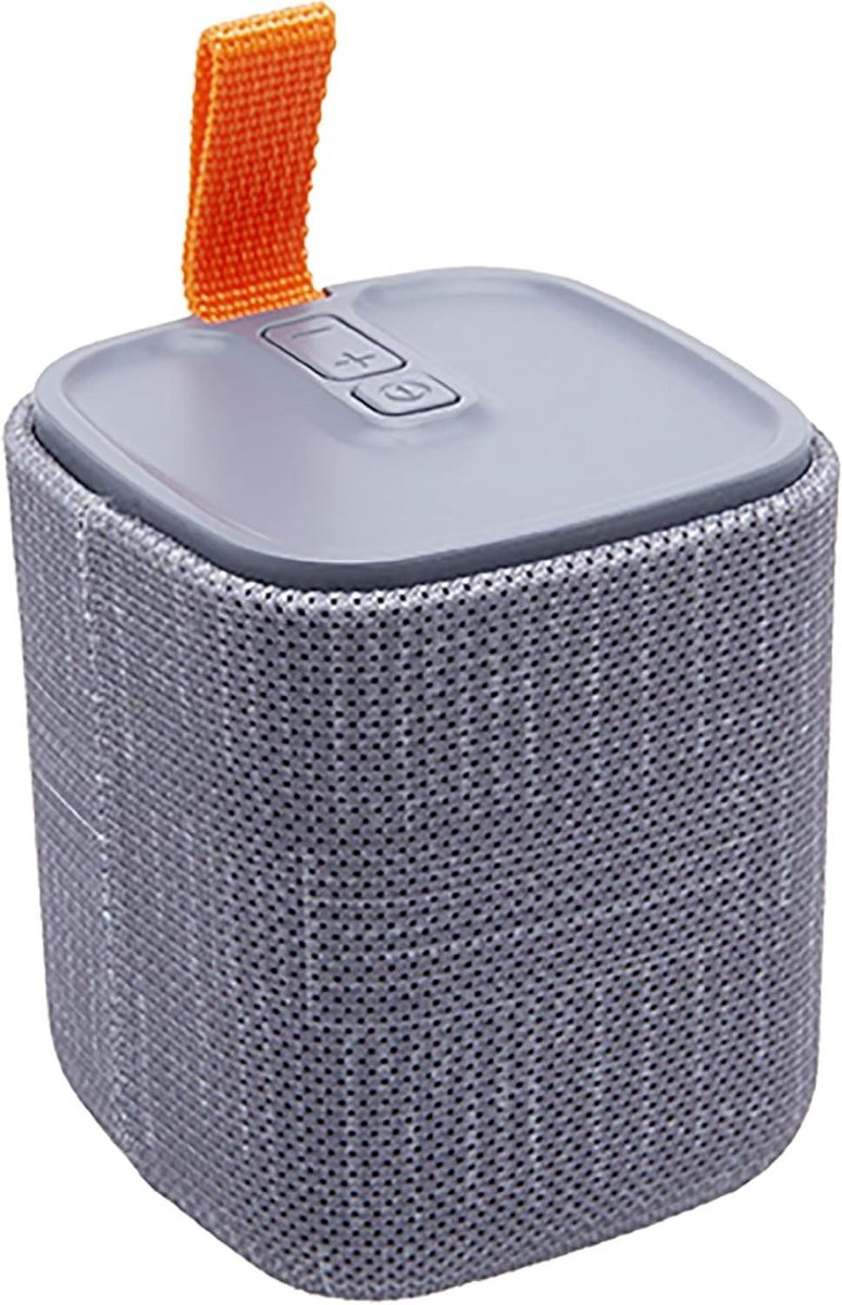 Draagbare bluetooth-luidspreker - Mini speaker - Muziek luisteren - Tot 8 uur batterij - 5 watt - Grijs