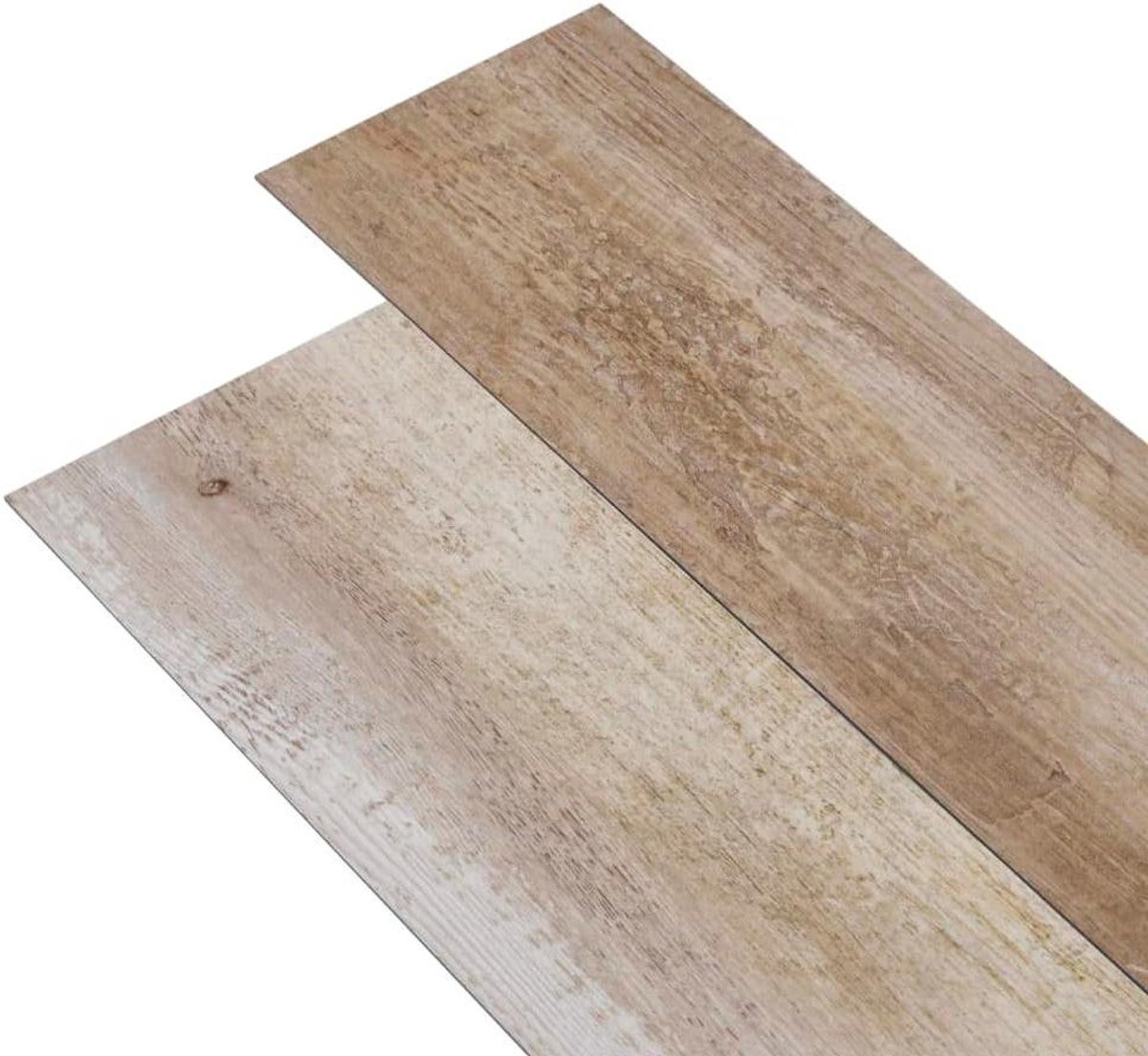 Vloerplanken Zelfklevend - Vloerbedekking PVC - Vloeren Vernieuwen - Water- en Vlekbestendig - 5 m2 - Houtlook