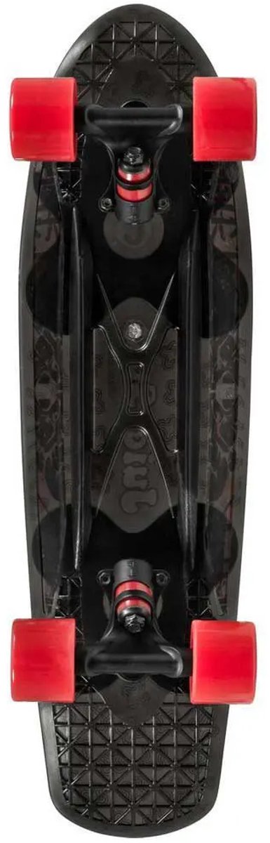 Skateboard Penny Board Volwassenen/Kinderen/Jongens/Meisjes  - Choke - Spicy Sabrina Elite Clear Black - Zwart - 58,5 cm - 23cm
