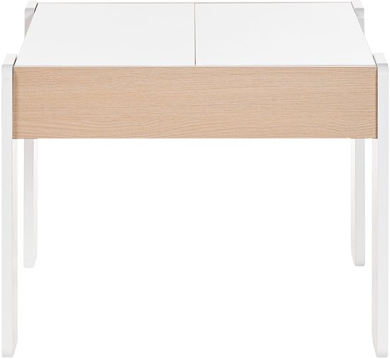 LOYD - Kindertafel met 2 stoeltjes - Lichthout/Wit - MDF — afbeelding 2