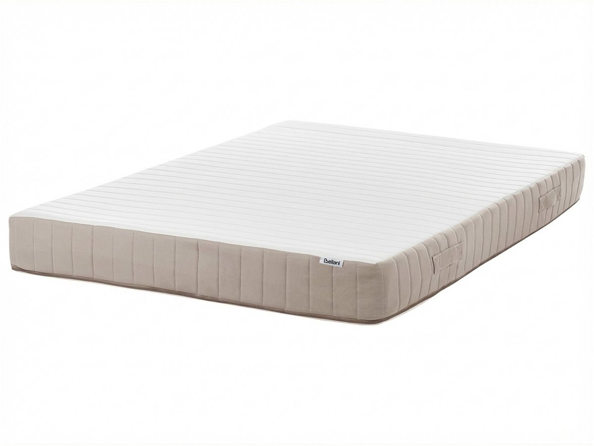 Beliani SPRINGY - Pocketveringmatras medium - 140 x 200 cm - Pocketveren Wit