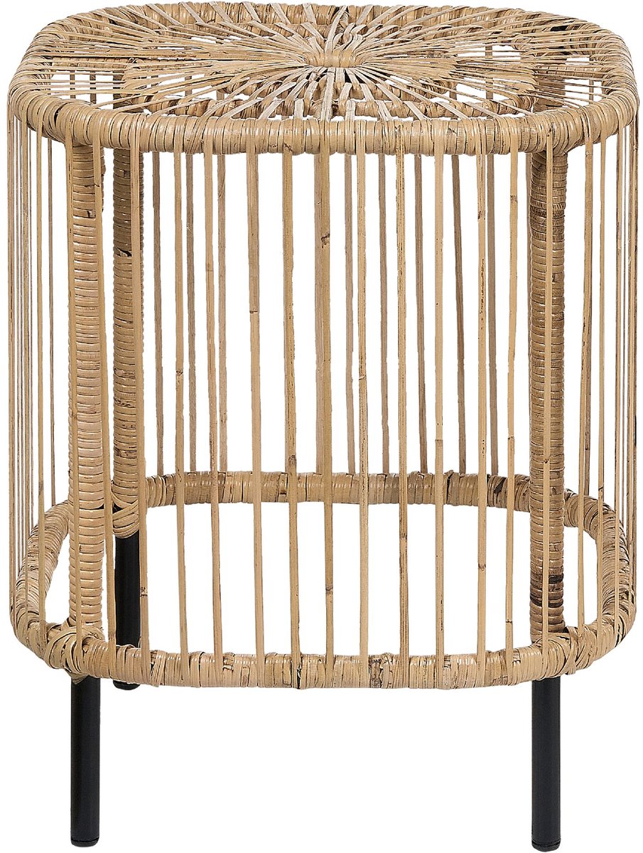 CESANTICO - Tafellamp - Naturel - Set van 2 - Rotan