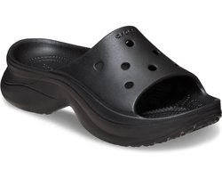 Crocs Bae Serie - Dames Slides - Zwarte Plataforma - 39-40