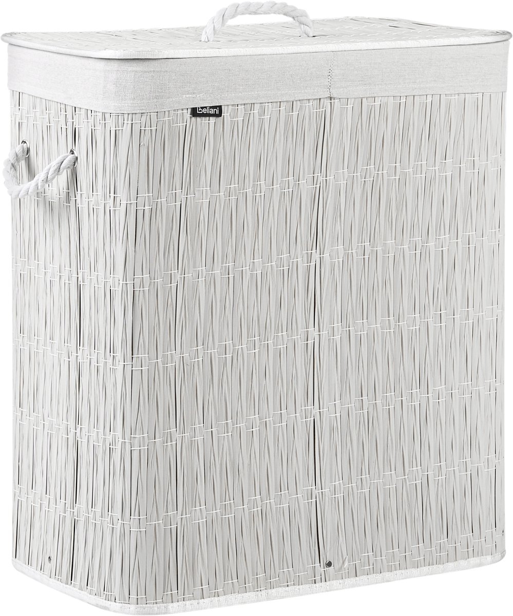 ARRAIAS - Wasmand - Wit - 100 l - Polyester