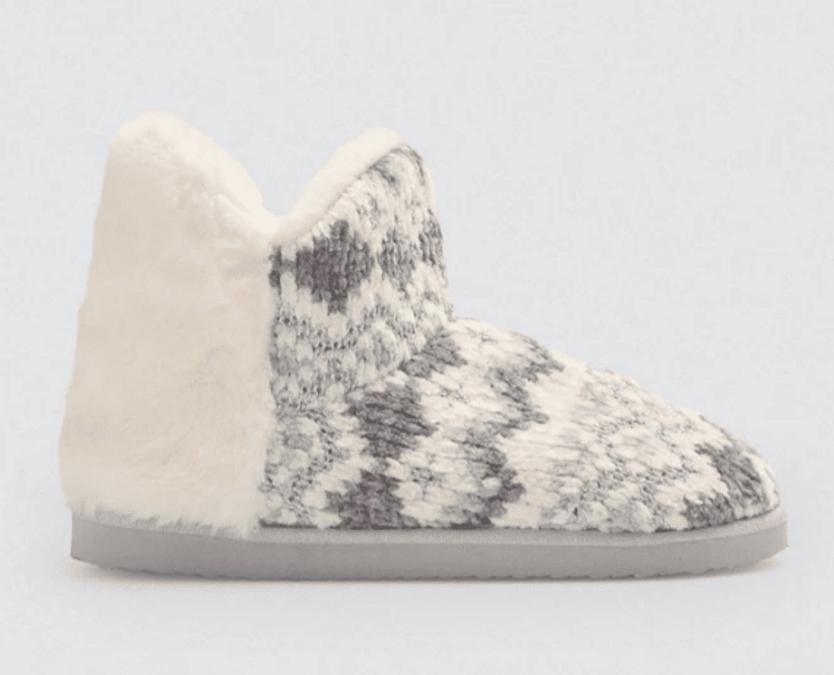 Ysabel Mora Dames Pantoffel Hoog | Grijs | Maat: 36/37