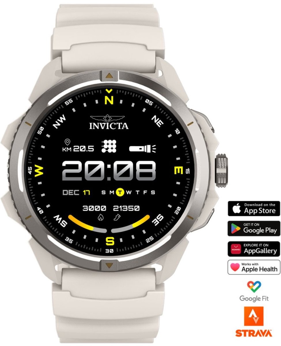 Invicta I-Tech ITECH-010 Heren Smartwatch - 47 mm