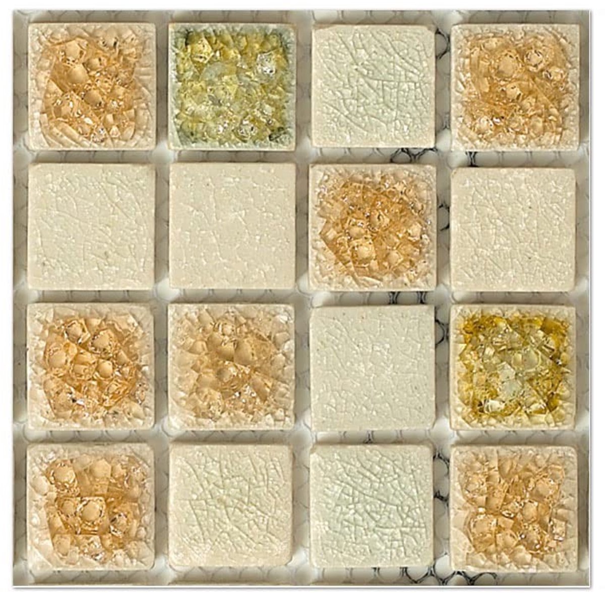 Dailygoods- Muursticker 20 stuks - Waterbestendig - Verwijderbaar - Stofdicht - Decoratie Keuken/Badkamer - 10 cm/3,9 inch - Wanddecoratie