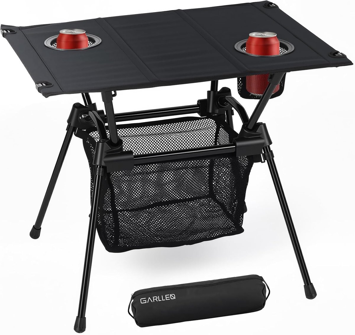 Thijox - Opvouwbare Campingtafel Inklapbaar - Lichtgewicht Aluminium - Ideaal voor Kamperen, Picknicken, Tuin en Outdoor Activiteiten