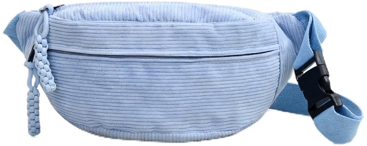 Dailygoods- Buiktas met verstelbare schouderriem - Heuptas - Corduroy - Uniseks - Sporttas - Modieus design