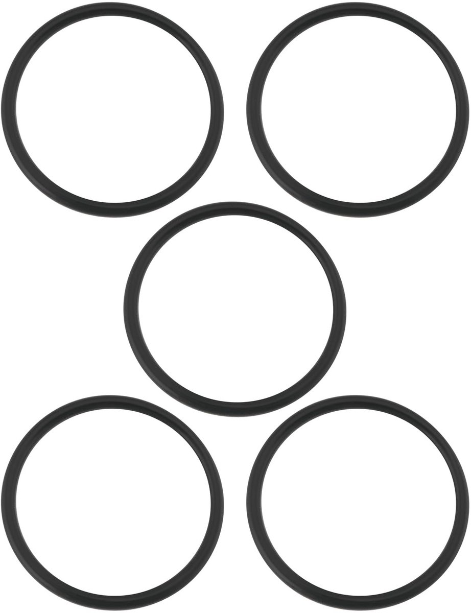 Dailygoods - 5 Stuks O-Ring Rubber Afdichting 73x63x5mm