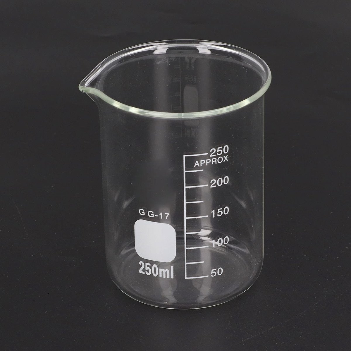 Dailygoods- Bekerset 10 Stuks - Borosilicaatglas - Gegradueerd - Maatbeker 250ml - Laboratorium - Thuisgebruik