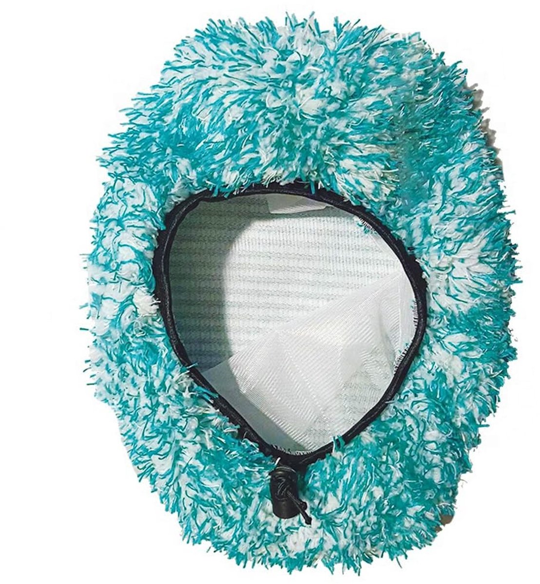 Dailygoods- Wasborstelafdekking microvezel - Vervangingsdoek voor waterborstel - Universeel - Zacht pluche - 31 x 18 cm - Hoogwaardige kwaliteit - Autowasborstel