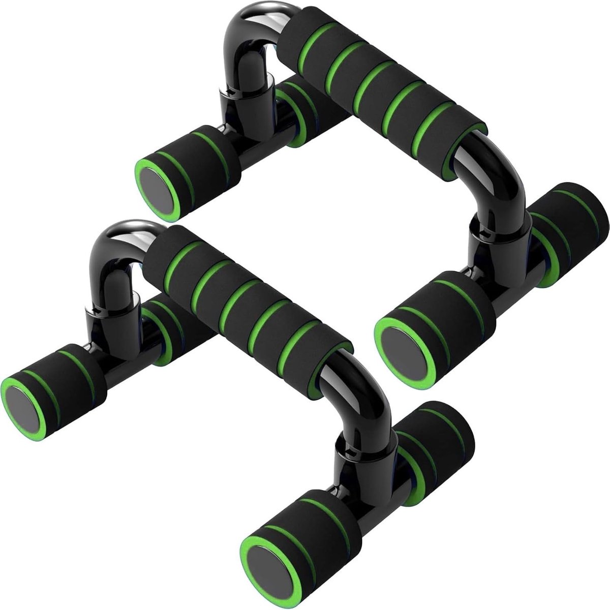 Duurzame push-up handgrepen met gewatteerde schuimgrip voor optimale stabiliteit en comfort tijdens fitnessoefeningen voor mannen en vrouwen
