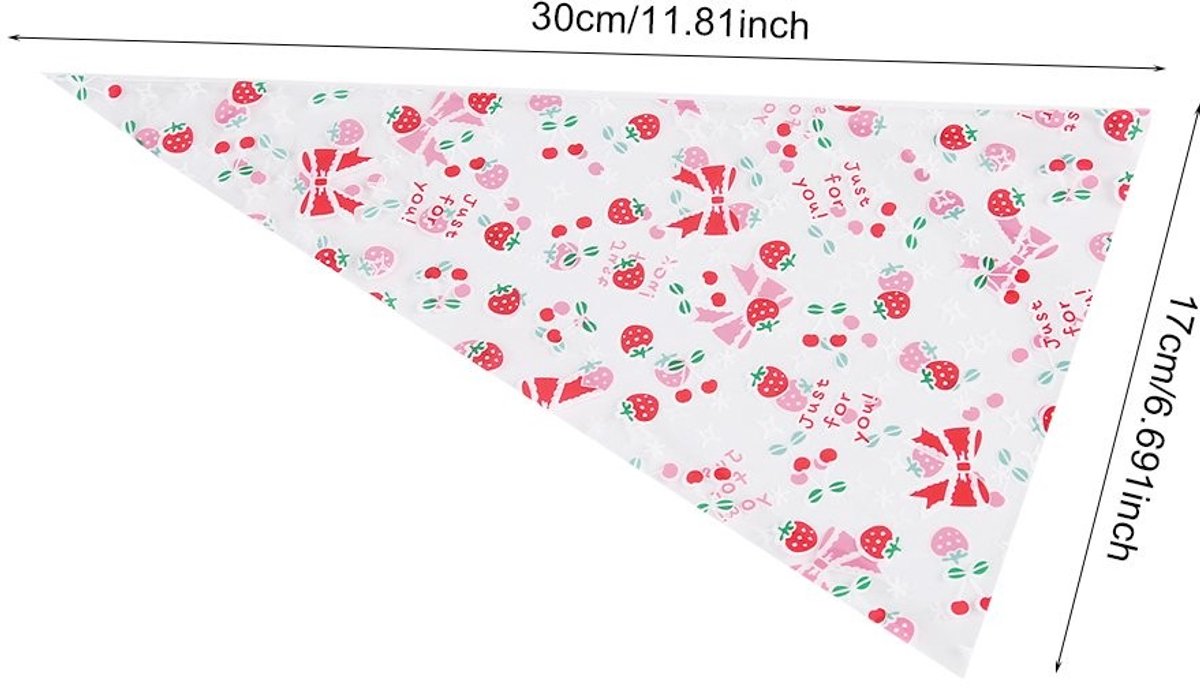 Dailygoods- Popcornzakken Kegelvormig - 50 Stuks - Hersluitbaar met Knikstrik - Transparante Cellofaanzakken - Geschikt voor Snoep - Food-grade Materiaal - Traktatiezakjes