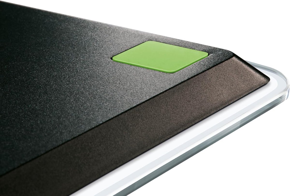 Thijox - Digitale Keukenweegschaal Page Compact 300 - Nauwkeurige Weegschaal voor Koken en Bakken - LCD-scherm, Gehard Glas, 5 kg Capaciteit, Schakelt
