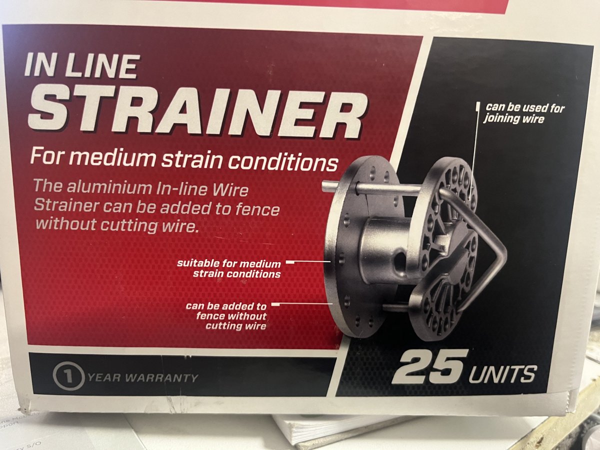 Speedrite In line strainer 25stuks aluminium