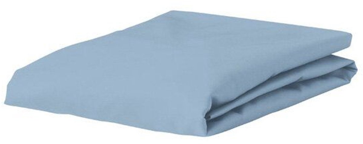 Essenza Premium Percale Hoeslaken Blue - 140x190