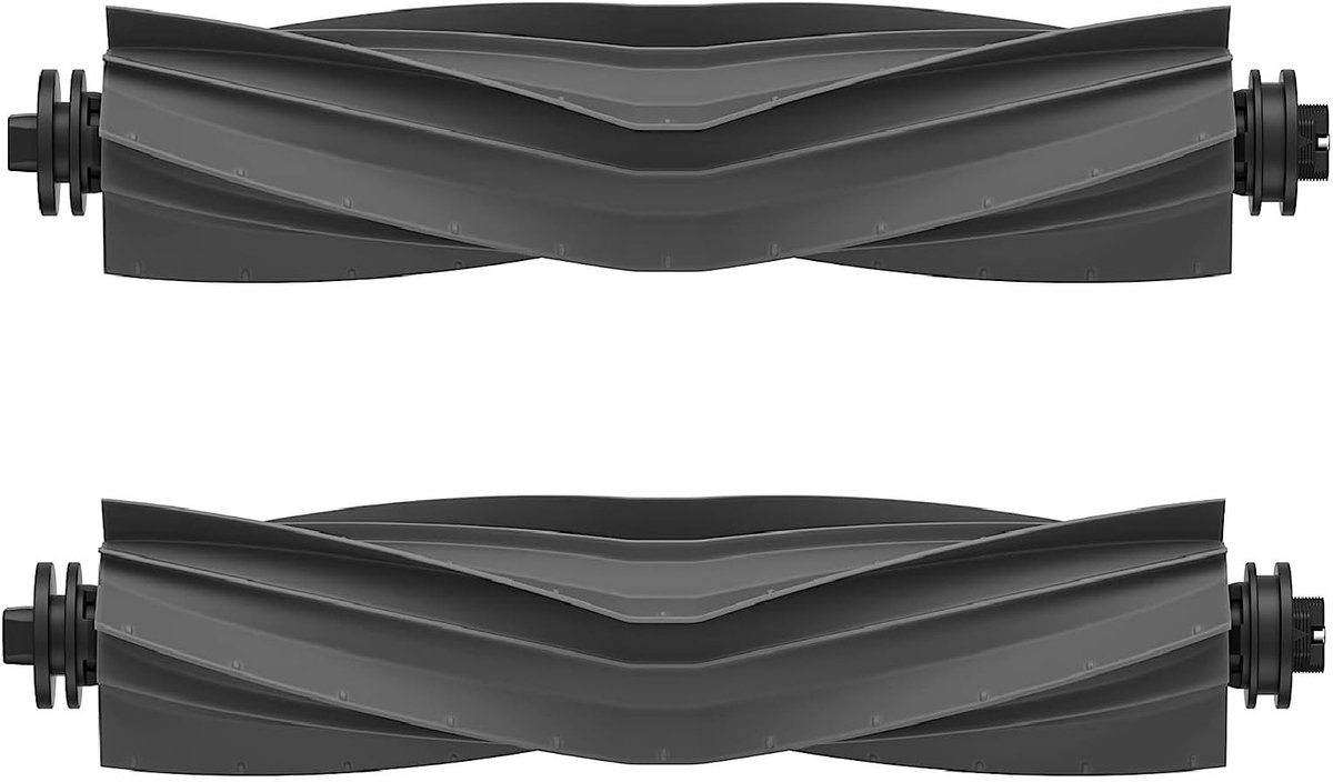 Dailygoods- Hoofdrollerborstel Robuuste rubberen borstel - Reserve-hoofdborstel - Compatibel met Dreame L10s Ultra - Eenvoudige installatie - Voor tapijten/harde vloeren - Optimale reinigingsprestaties - Stofzuigerborstel