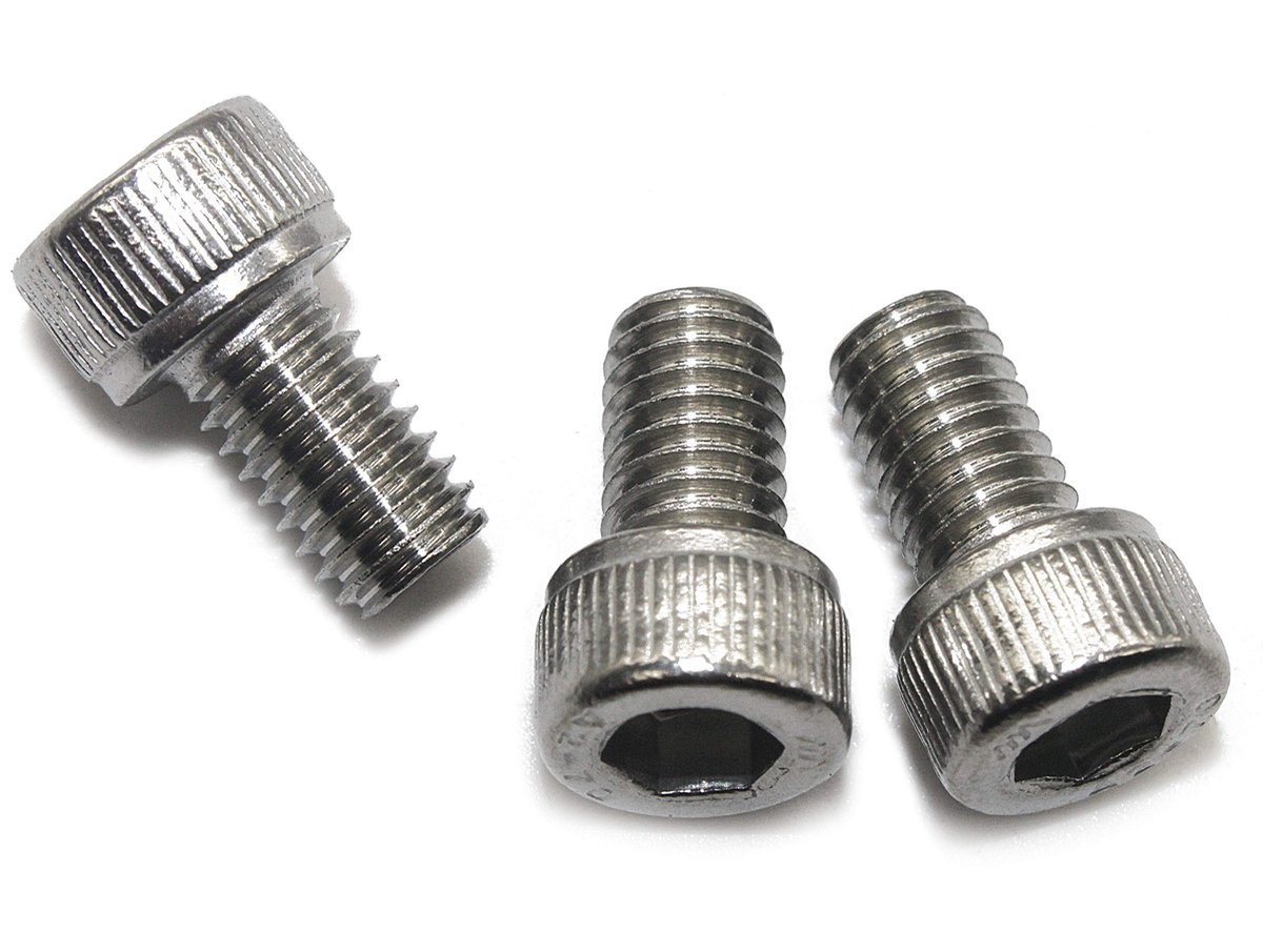 Dailygoods- Cilinderkopbouten 100-delig - M3 x 6 - Roestvrij Staal - Binnenzeskant - DIN 912 - Voor industriële/ doe-het-zelvers - Schroeven
