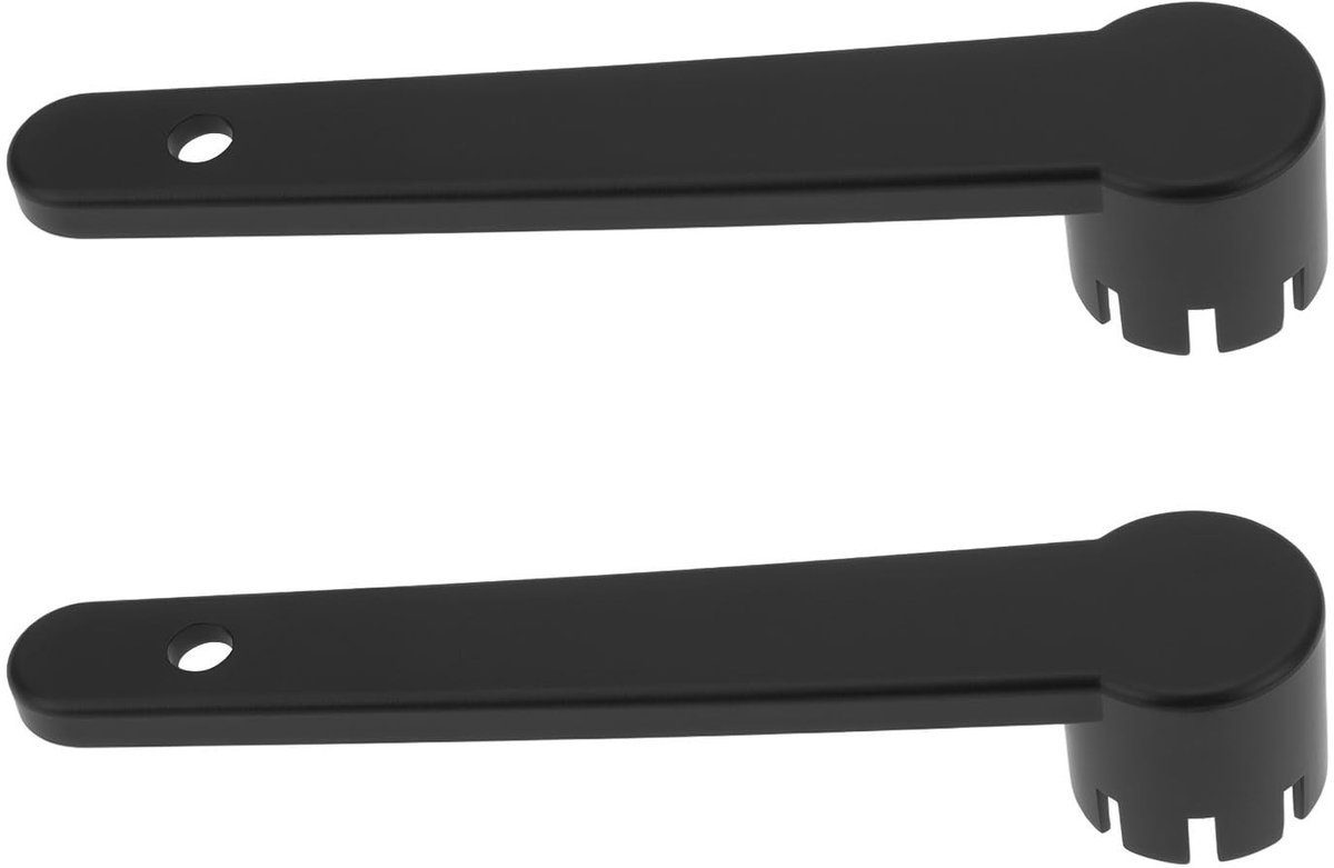 Dailygoods- Spanner Lichtgewicht - 8 Groeven Sleutel - Geschikt voor Opblaasbare Boten - Ergonomisch Ontwerp - Metalen Materiaal - Set van 2 Stuks - Luchtklepsleutel