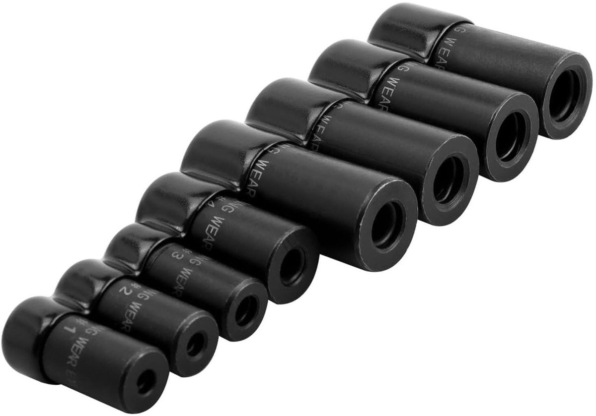 Dailygoods - 8-delige Tap Socket Set voor Aandrijfgereedschap