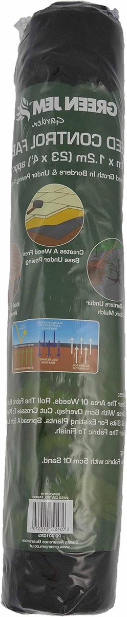 Onkruiddoek - Wering - Tuinonderhoud - Ademend - 700x120 cm - Zwart