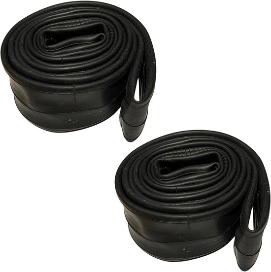 Fiets Binnenbanden - Reserve Banden - Fietsen Repareren - Extra Lange Ventielen - 700x20-25c - Zwart — afbeelding 4