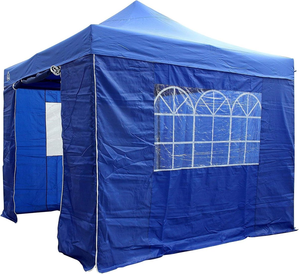 Waterdichte Gazebo - Feesttent Prieel - Buitenfeest Organiseren - Roestvrij Stalen Frame - 3M x 3M - Royal Blauw