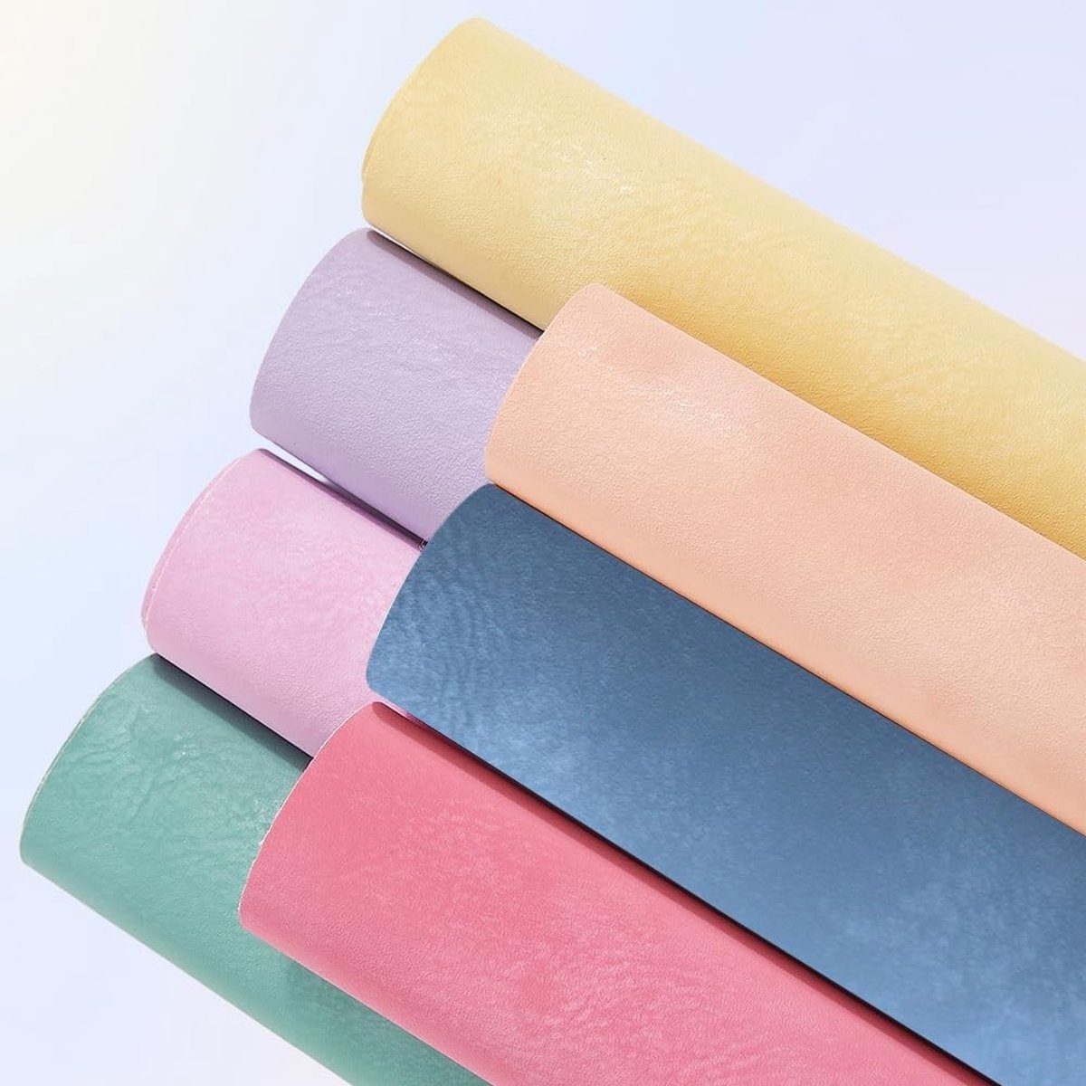 Zachte en waterdichte microvezelmat van 8 cm voor knutselen, tassen, strikken en haaraccessoires in verschillende kleuren