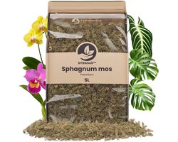 Sybotanica - Sphagnum mos 5L - 5-15cm - Hydrocultuur Groeimedium - Lokaal geoogst