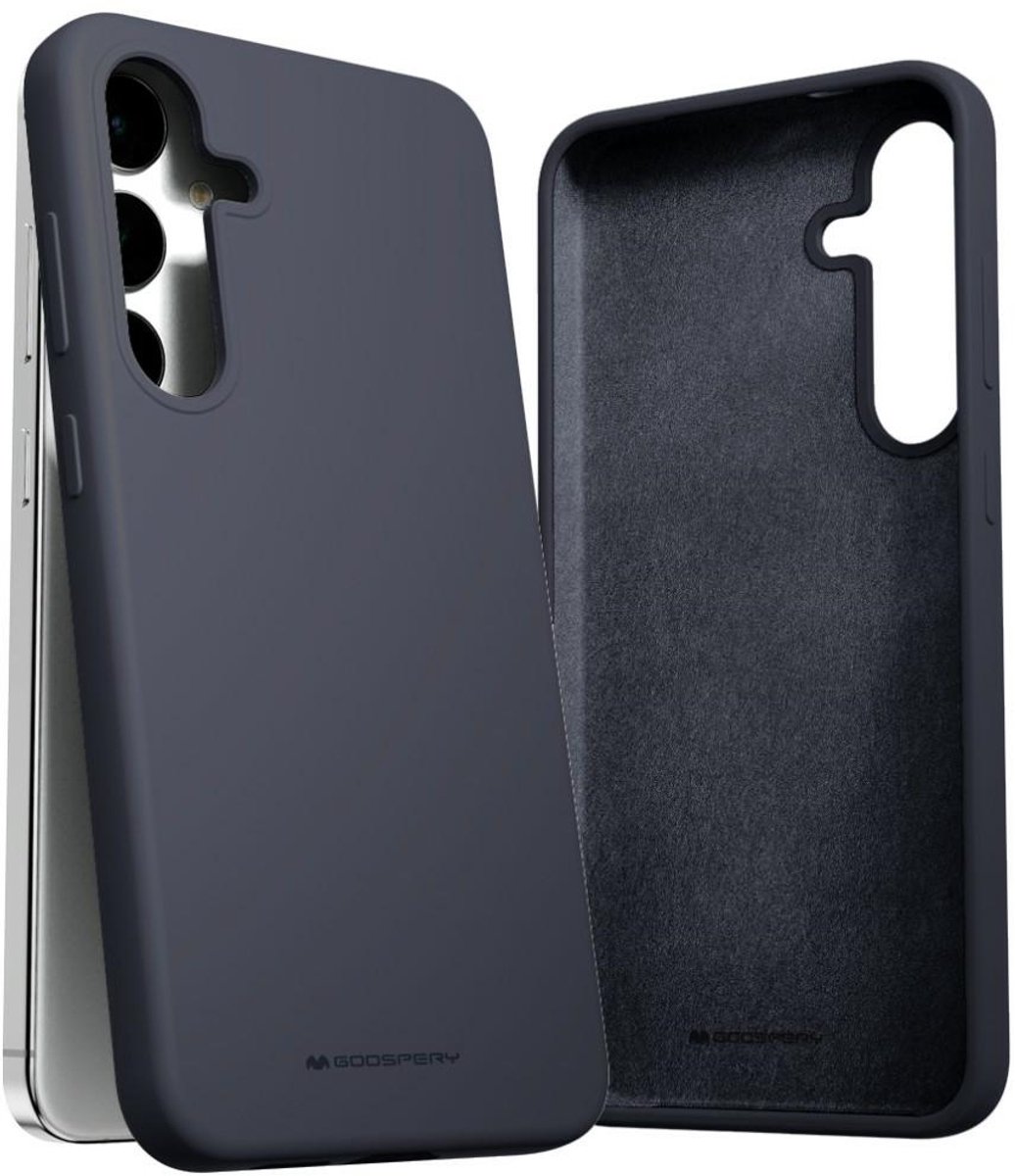 Mercury Silicone Samsung S24+ S926 Donkerblauw