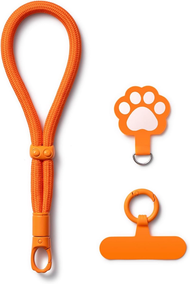 CHUQING Phone Lanyard Adjustable Neck Strap with Tether Tab Universal Crossbody Phone Strap for Travel Keys ID Badge - ShopVlot