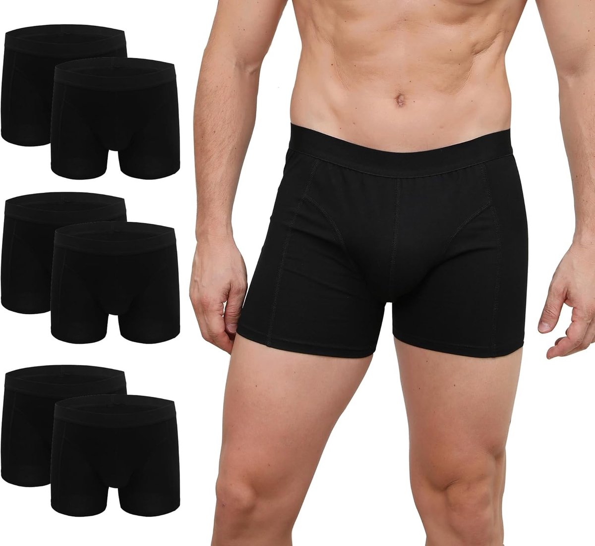 Comfortabele Katoenen Boxershorts voor Mannen | Ademend, Zacht en Stijlvol Ondergoed