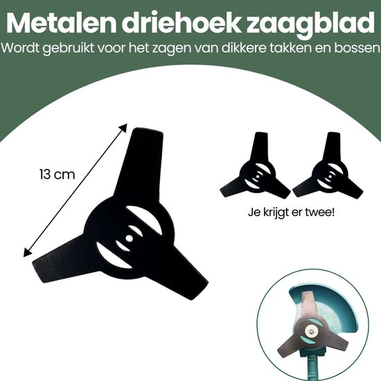 Bosmaaier - Accessoires set - 26 delige set - Grastrimmer - Bosmaaiers - Bosmaaier accu van Bosmaaier. — afbeelding 2