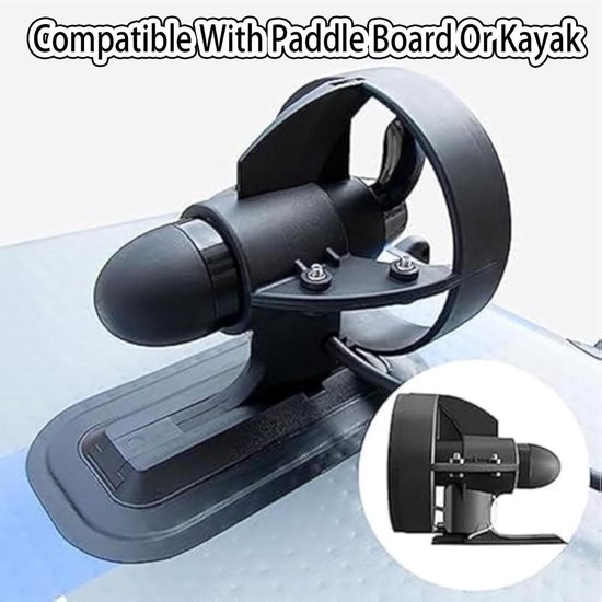 Onderwater Motor - Elektrische Propeller - Watersport Hulp - Afstandsbediening Inbegrepen - 5 km/u - Zwart — afbeelding 5